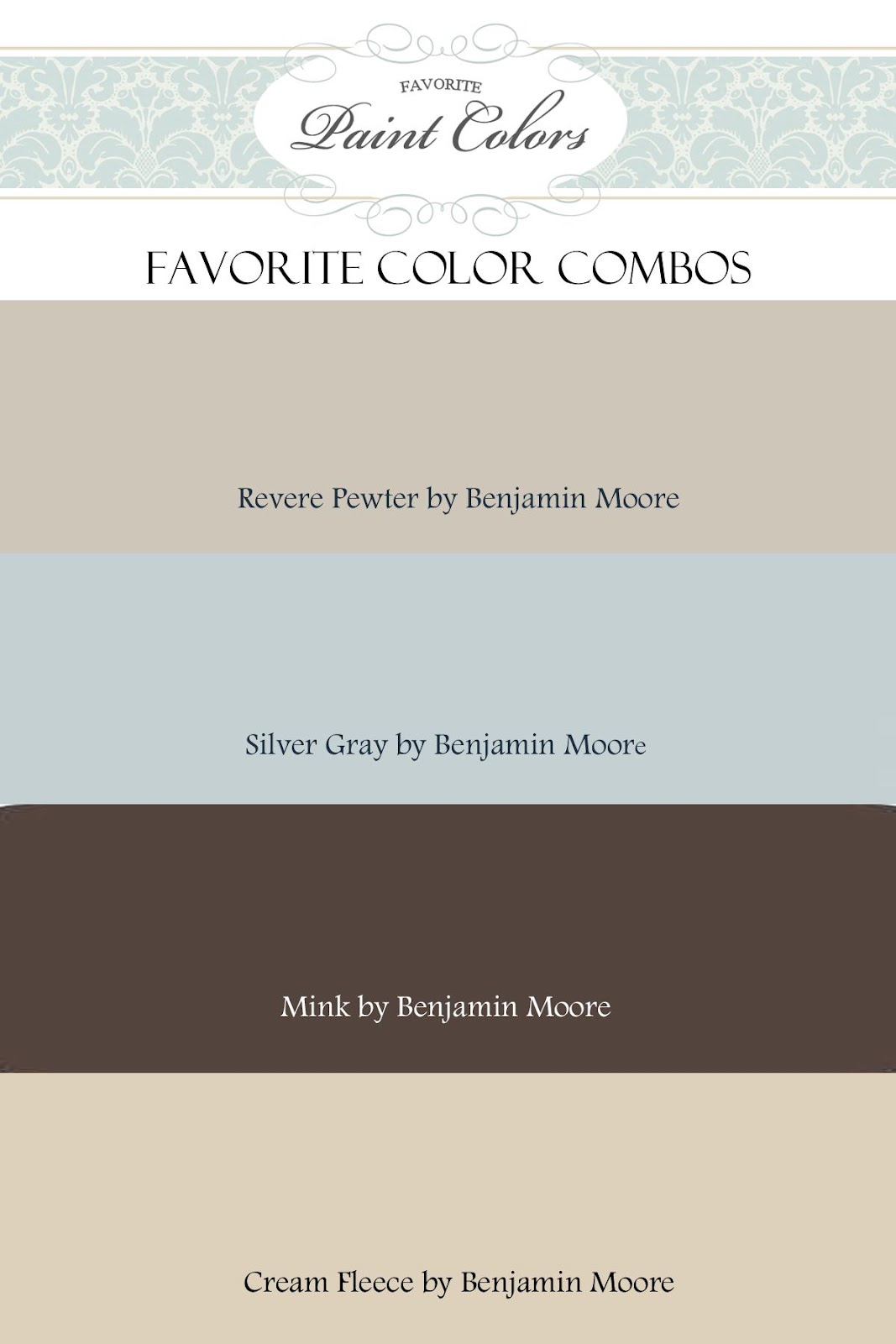 Moore Exterior Color Chart